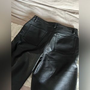 Aritzia leather pants